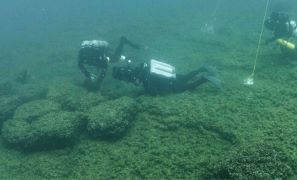 Archaeological structures dating back nearly 9,000 years have been identified beneath Lake Huron in North America